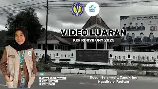 Video Luaran KKN UNY 2025 | Tiara Putri Insani | Pacitan