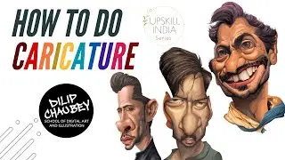 Caricature Fun | Explore the Art of Exaggeration & Expression | Dilip Chaubey School of Arts