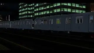 ROBLOX Railfanning at PTA Subway Fifth Av Lines S58E43: R160B (K) Train at Booth St