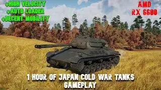 Warthunder Japan cold war tanks line up BR 6.7, offensive gameplay- 6 Full matches