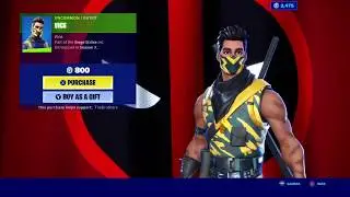 *RARE* VICE SKIN BACK IN FORTNITE W/OUT SIEGE STRIKE SET? (NO DEADFALL, KNOCKOUT, OR SNAKEPIT???)