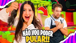 MEU CABELO CAIU E N&Atilde;O VOU PODER IR PULAR NO VILA TRAMPOLIM ! MARCELA JARDIM