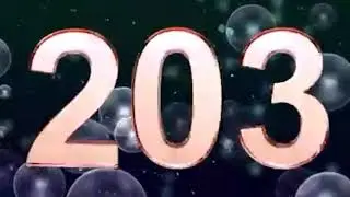 Numbers 201-300 3D
