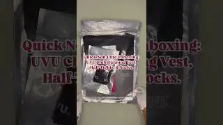 Quick Non-Elite Unboxing: The UVU Club Running Vest, Half-Tights, and Running Socks