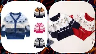 Baby Sweater Designs | Two Colour Sweater Design for Little Boy | Awan Fashion