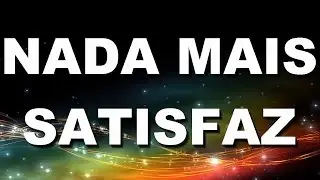 Nada Mais Satisfaz - Jeremiah Bowser - Com Letra ( Lyric Video)