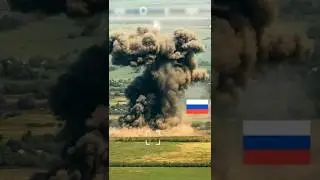 РЕДКОЕ: Дрон направляет северокорейскую ракету РСЗО против себя