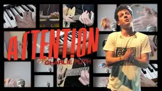 Attention by Charlie Puth | Split Screen Instrumental Cover