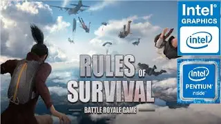 Rules Of Survival | INTEL PENTIUM N6000 | 8GB RAM | INTEL UHD GRAPHICS | November 2021