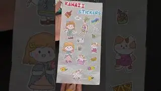 Homemade KAWAII STICKERS ഉണ്ടാക്കാം☁️🧸|| Cuddle Cloud #diy #diyideas #craft #shorts