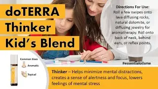 Great doTERRA Thinker Oil Blend Uses