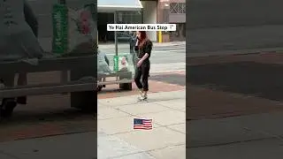 Ye Hai American Bus Stop #shorts #shortvideo