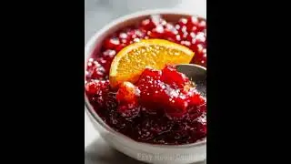 Cranberry Sauce with Orange Juice Recipe
