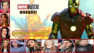 Reactors Reaction To Ironman vs Terrorist Gulmira Fight scene on Ironman Movie | Mapkrish