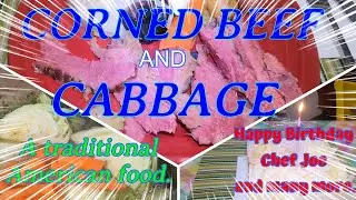 KaPinay Life In Chicago #146: Corned beef & cabbage. An American dish served on St. Patrick's Day
