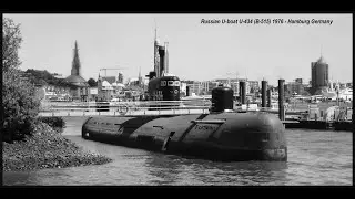 U-boat U-434 (B-515) 1976 - Hamburg Germany (Military Technology of The Past)