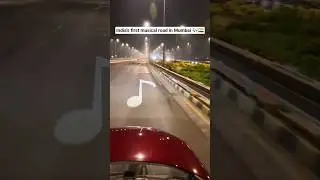 India's first musical road in mumbai #music #shorts #youtubeshorts #viral #trending #india