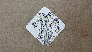 쉼 그리고 그림] 20251231 마지막 탱글 #zentangle #meditation 