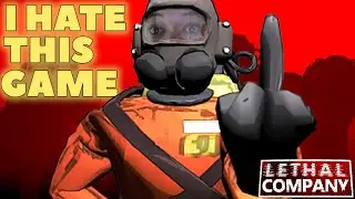 I HATE THIS GAME! | Modded Lethal Company w/@Zexspi