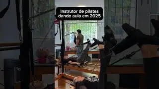 Instrutor de pilates em 2025 e o mestre em 1925