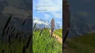 Try to travel alone, you will feel the courage! #slowtravel Switzerland #hiking alone