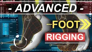 Blender 2.82: усовершенствованная установка Foot Pivot IK (за 60 секунд~!)