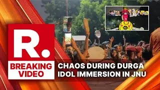 BREAKING: Left-Wing Unions Assault Students During Durga Idol Immersion In JNU