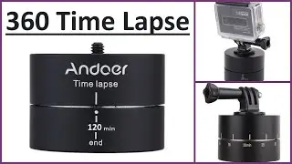Панорамный TimeLapse Andoer 360 град. 120 минут с AliExpress