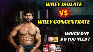 Whey Isolate vs Whey Concentrate &ndash; Which One Do YOU Need? 🤔 || VENKAT FITNESS TRAINER