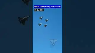 Доминирование скрытности! Китайский J-20 в действии