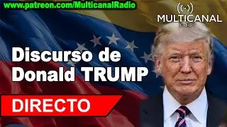 🔴Directo Discurso de Trump - Maduro capturado