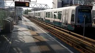 RET Metro 2*Type B (5320 met 'Rotterdam Durft'-reclame) op Capelle Centrum richting De Akkers
