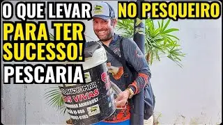 COISAS QUE NÃO PODE FALTAR EM UMA TRALHA DE PESCA!!