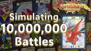 I Simulated 10,000,000 Battles To Find The Strongest Battledome TCG Neopets