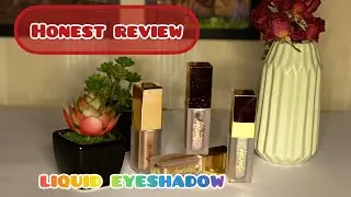 Review of liquid eyeshadows of Anarchy beauty | honest review by treasure Box