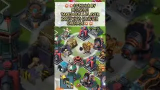 SGT.BRICK 💥CLUSTER GRENADE💥 TAKES OUT A PLAYER BASE! #shorts #onewomanarmy