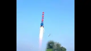 home made rocket using sugar and potassium nitrate #sugarrocket @CrazyXYZ