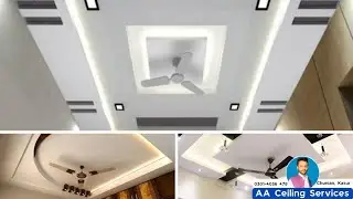 Beautiful & Unique Ceiling Design. AA ceiling Services