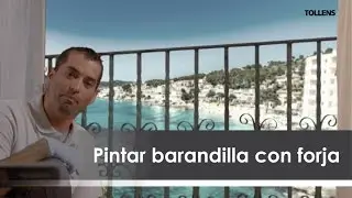 C&oacute;mo pintar una barandilla met&aacute;lica con forja
