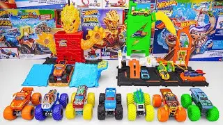 Hot Wheels Collection Unboxing Review ASMR | Hot Wheels Super Recharge Fuel Station