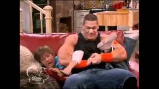 John Cena vs Jackson Stewart on Hannah Montana