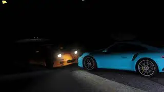 Sunset Run in Santa Monica | Porsche vs RX-7 vs Corvette