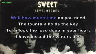 Sweet - Fountain (Instrumental, BV, Lyrics, Karaoke)