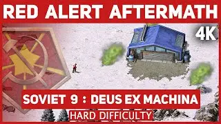 Red Alert Aftermath Remastered 4K - Soviet Mission 9: Deus Ex Machina - Hard Difficulty