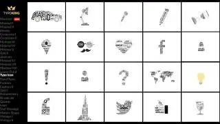 TypoKing | Title Animation - Kinetic Typography Text
