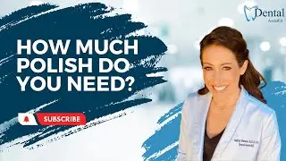 How much prophy paste do you need when coronal polishing?