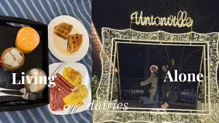 Жизнь в одиночестве за молочными продуктами 🎀 | Жизнь в Канаде 🇨🇦 | Эпизод 32 | VLOGMAS, День 25 ...