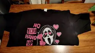Ghost Face Halloween T-Shirt Review! Fun &ldquo;No You Hang Up&rdquo; Design