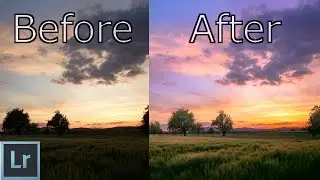 Lightroom Tutorial - Create AMAZING Sunsets In Depth Explained - Landscape Photography Editing