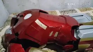 Mostrando minha armadura do homem de ferro